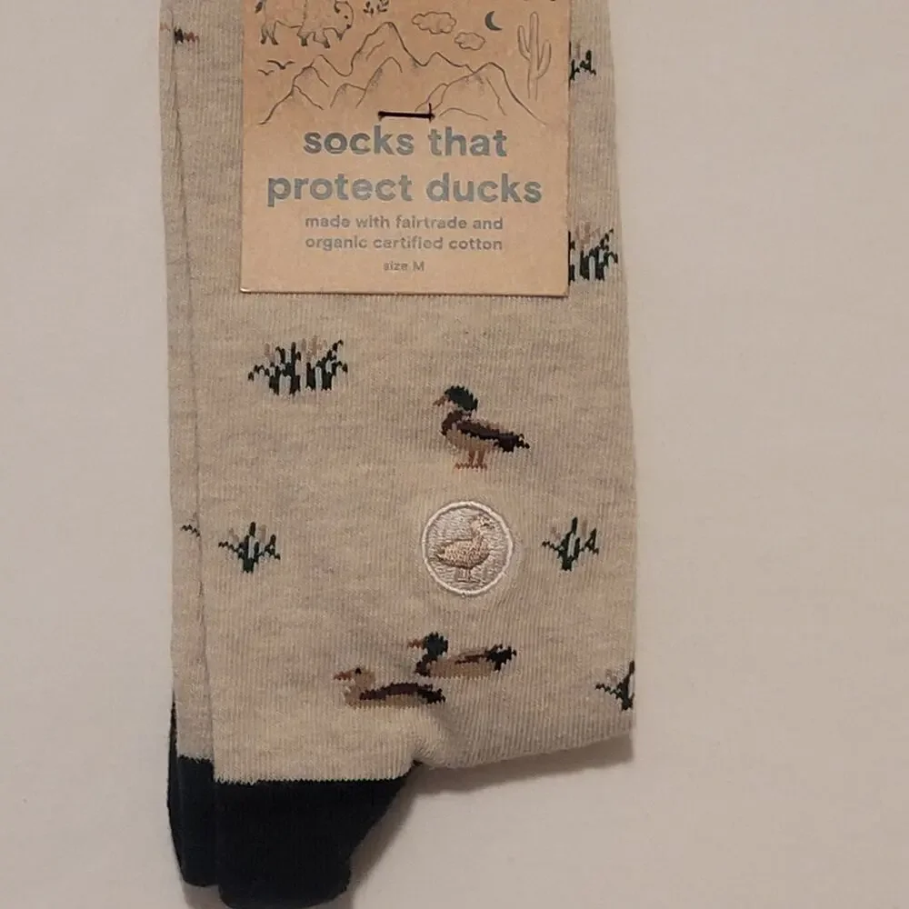 Conscious Step Socks That Protect Ducks Adult Medium NWT Mens 8-13 Women 9-14